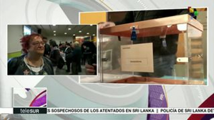 teleSUR Noticias: España: avanzan con normalidad elecciones generales