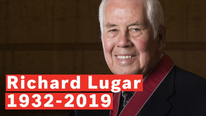 Former Senator Richard Lugar Dies Aged 87