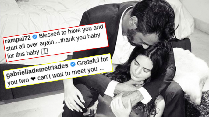 Arjun Rampal’s Girlfriend Gabriella Demetriades PREGNANT