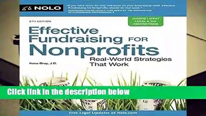 About For Books  Effective Fundraising for Nonprofits: Real-World Strategies That Work  For Kindle