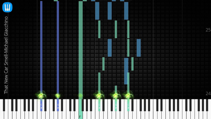 [Piano Solo]That New Car Smell, Michael Giacchino-Synthesia Piano Tutorial