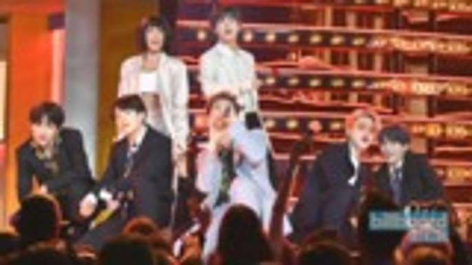 BTS & Halsey Dominate the Stage With 'Boy With Luv' Performance at 2019 BBMAs | Billboard News