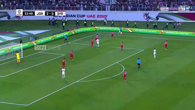 الشوط الثاني مباراة الاردن و سوريا 2-0 كاس اسيا 2019