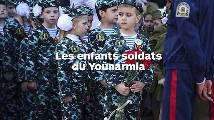 Le mouvement militaro-patriotique russe comprend 500 000 enfants qui jouent aux apprentis soldats !