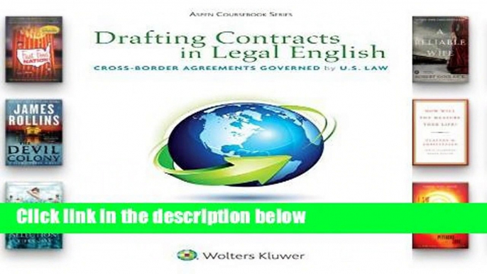 R.E.A.D Drafting Contracts in Legal English: Cross-Border Agreements Governed by U.S. Law (Aspen