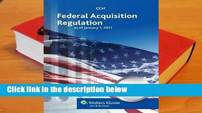 R.E.A.D Federal Acquisition Regulation (Far) as of January 1, 2011 D.O.W.N.L.O.A.D