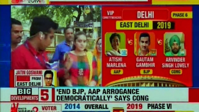All 7 seats in Delhi go to polls in the Lok Sabha Elections 2019 Phase 6; battle for Delhi