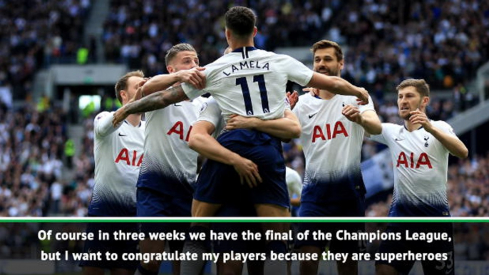 Champions League final cherry on top of the season - Pochettino