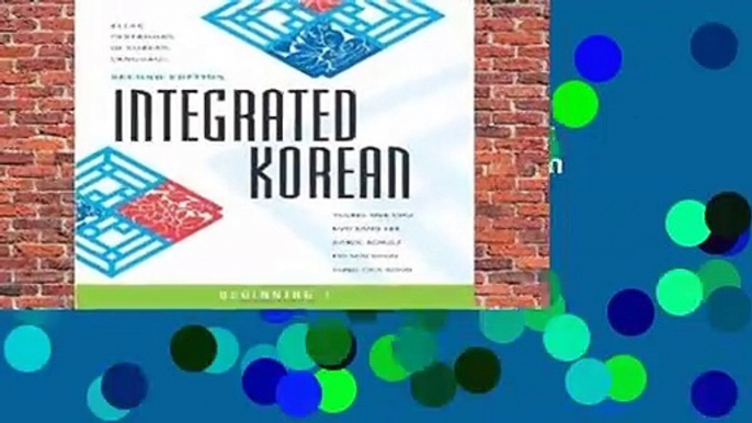 Trial New Releases  Integrated Korean: Beginning 1 (Klear Textbooks in Korean Language) by Korean