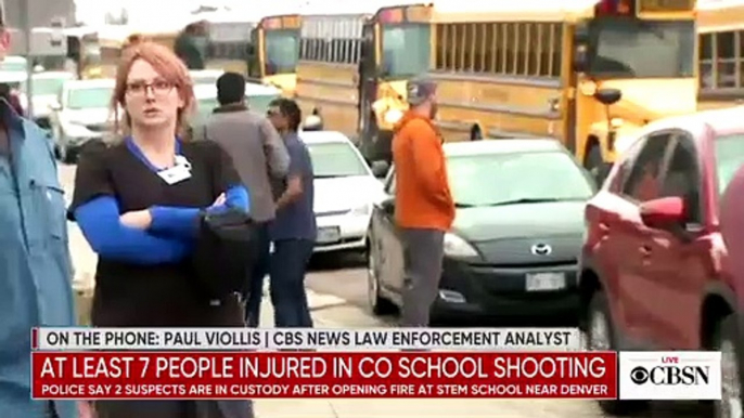 Paul Viollis about injured in shooting at Colorado school