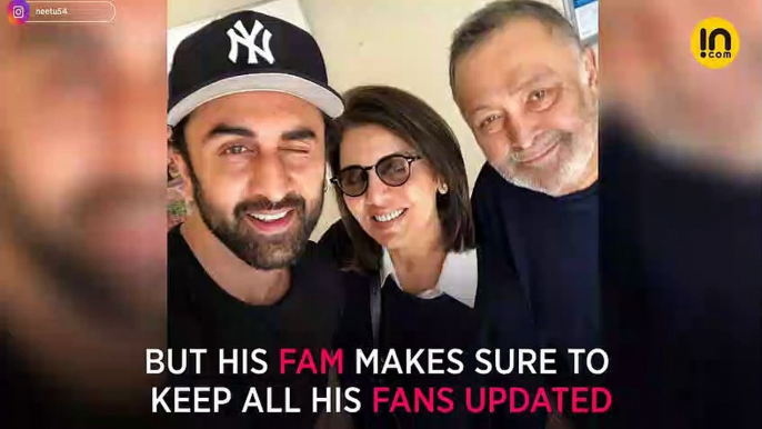 Ranbir Kapoor’s niece Samara takes over his films’ set, pictures inside