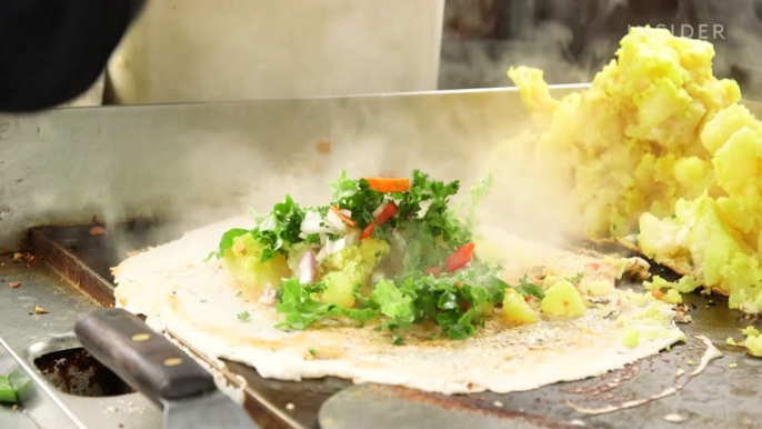 This food cart serves up the best dosas in NYC