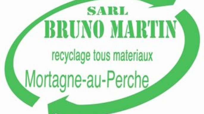 Bruno Martin à Mortagne-au-Perche recyclage du fer et du métal