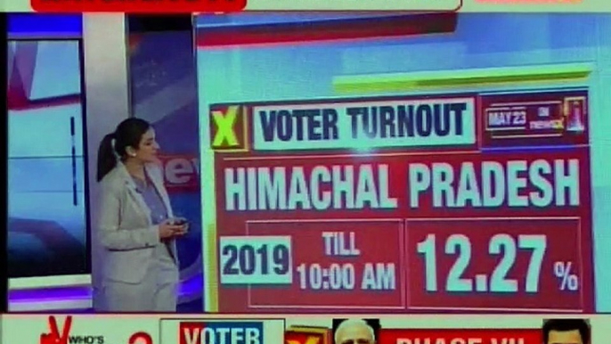 Lok Sabha Elections 2019, Phase 7 Polling: Voter Turnout Till 10 am, BJP vs Congress