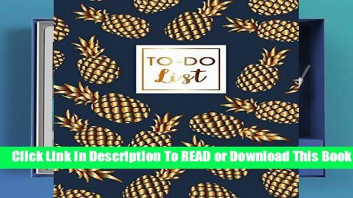 Full version  To Do List: Pineapples Gold, Daily Work Task Checklist, Daily Task Planner,