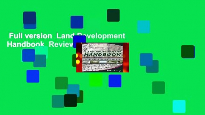 Full version  Land Development Handbook  Review