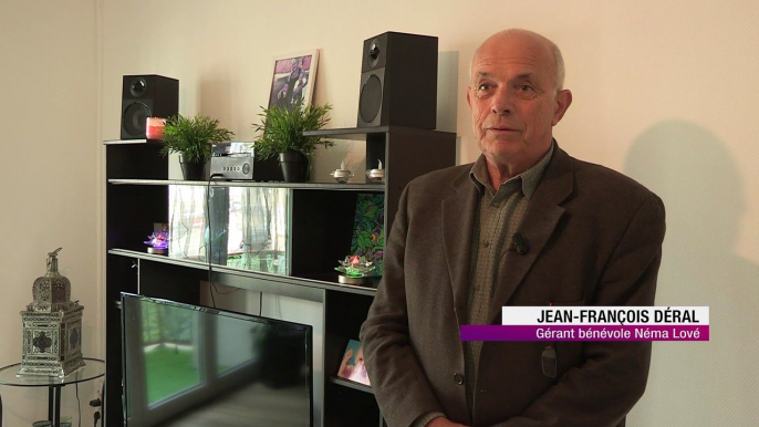 Agence solidarite logement, inauguration d'un nouveau bâtiment rue de la Montat