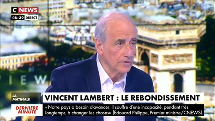 Affaire Vincent Lambert - Très touché, Edouard Philippe parle de son père: "Nous avons dû, nous aussi, nous interroger sur l'arrêt des soins" - VIDEO