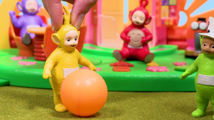 Teletubbies And The Orange Ball | Toy Play Video | Play games with Teletubbies