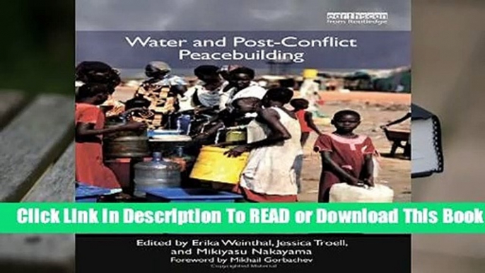 Full E-book  Water and Post-Conflict Peacebuilding (Post-conflict Peacebuilding and Natural