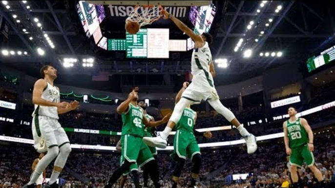 Giannis Antetokounmpo powers Bucks in bounce back win over Celtics