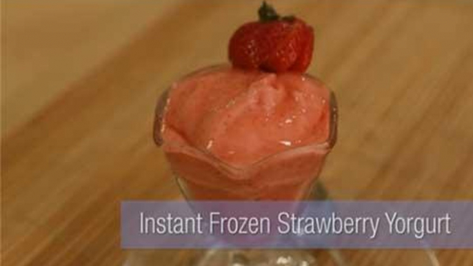 How to Make Frozen Yogurt Recipes without an Ice Cream Maker