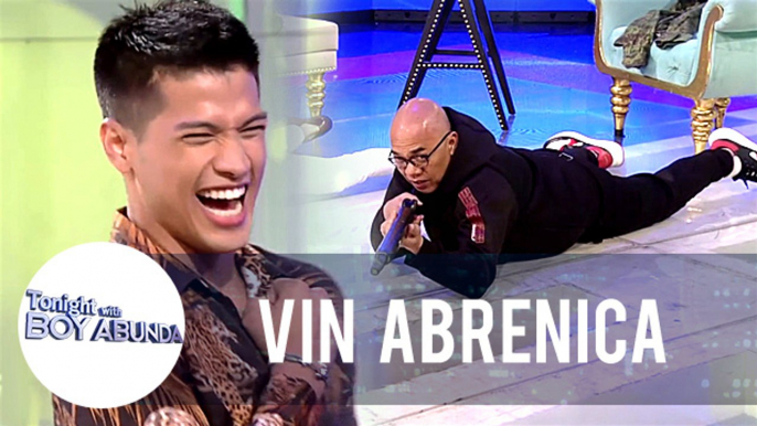 Vin teaches Tito Boy on how to aim a rifle | TWBA