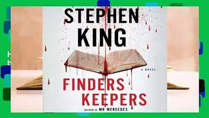 Popular to Favorit  Finders Keepers (Bill Hodges Trilogy, #2) by Stephen King