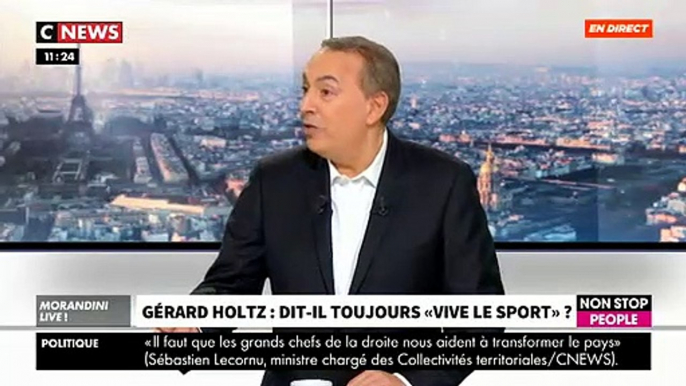 Gérard Holtz: "Arrêter 'Thé ou café' de Catherine Ceylac, pour moi c'est une énormité !" - VIDEO