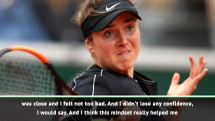 I never lost confidence on clay, despite my losing streak - Svitolina