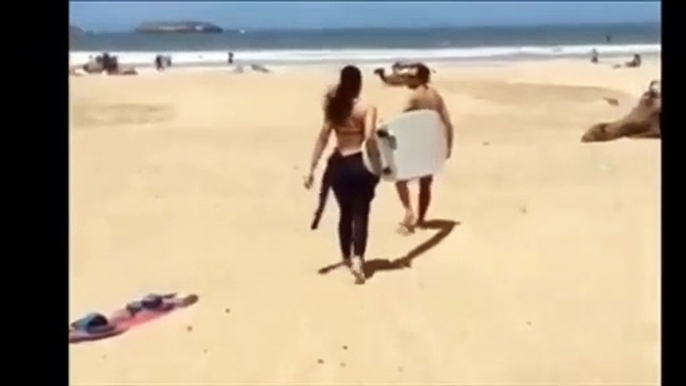 Katrina Kaif First time surfing in Essaouira in Morocco