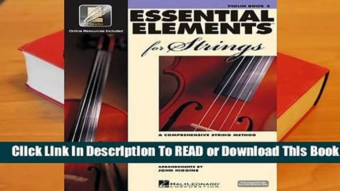 Full E-book Essential Elements for Strings - Book 2 with Eei: Violin  For Kindle