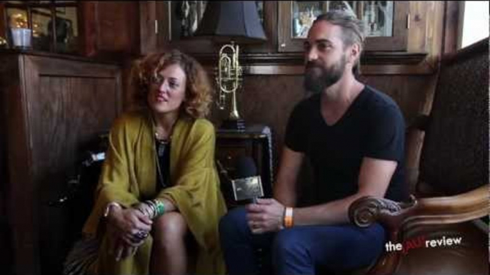 Ginger & the Ghost - SXSW 2013 interview at The Aussie BBQ