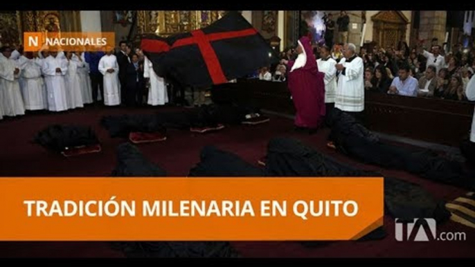 La Catedral Metropolitana de Quito fue el escenario del Arrastre de Caudas - Teleamazonas