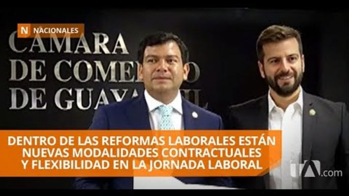 Presidente de la Asamblea recibió propuesta de reformas al código del trabajo  - Teleamazonas