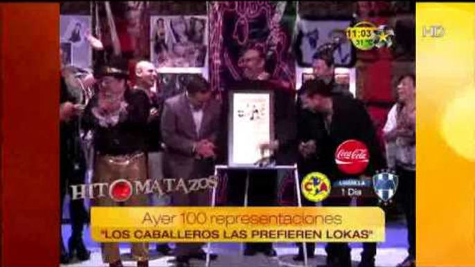 100 Representaciones "los caballeros las prefieren lokas "