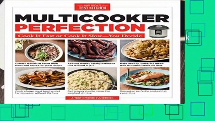 About For Books  Multicooker Perfection: Cook Cook It Fast or Cook It Slow-You Decide Complete