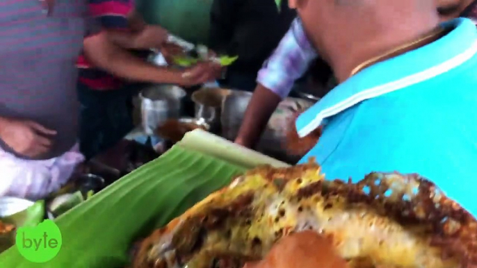 Tirupathi Egg Dosa Making | Amazing Indian Street Food | Hardcore Street Food