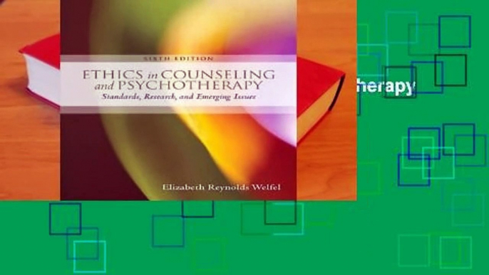 [Read] Ethics in Counseling & Psychotherapy  For Free