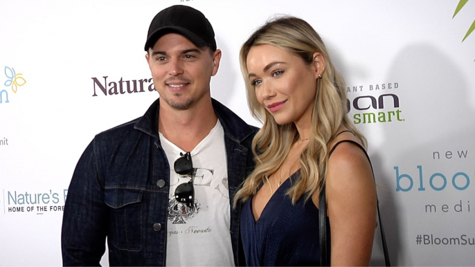 Darin Brooks and Katrina Bowden 2nd Annual Bloom Summit Green Carpet