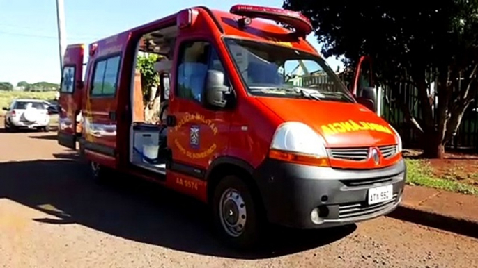 Bombeiros atendem criança no Jardim Clarito