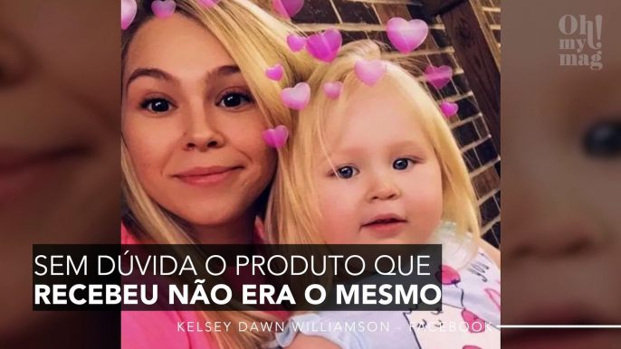 Uma mãe compra uma camisa para a filha na internet e fica horrorizada ao receber o produto