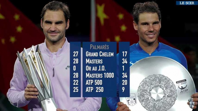 En chifres: Roger Federer vs Rafaël Nadal