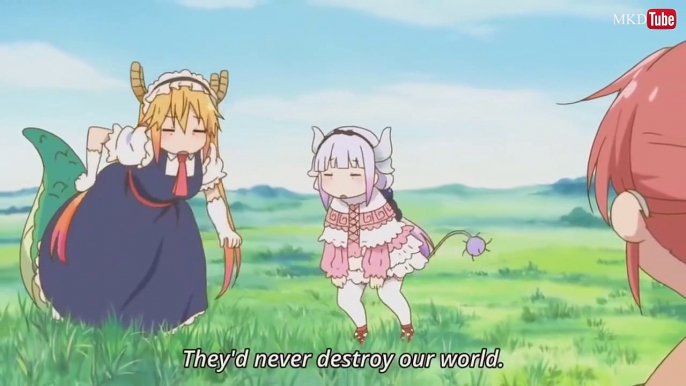 Kanna Loves to EAT & Cute Moments !  Kobayashi San Chi No Maid Dragon