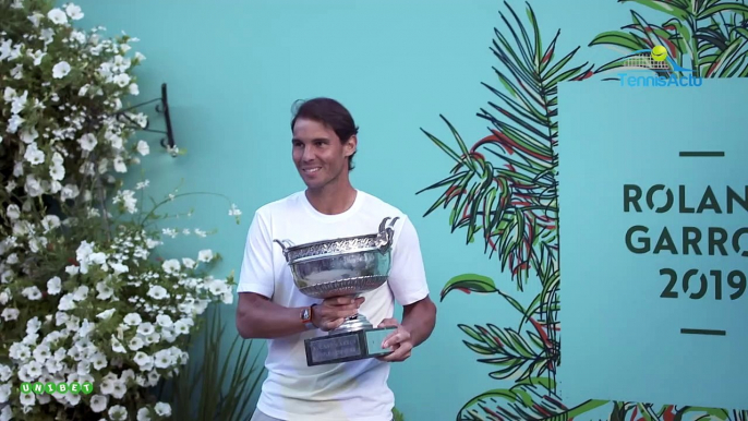 Roland-Garros 2019 - Rafael Nadal enjoys his 12th Roland-Garros Trophy