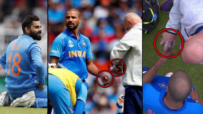 ICC Cricket World Cup 2019 : Shikhar Dhawan To Undergo Scans On His Swollen Thumb || Oneindia Telugu