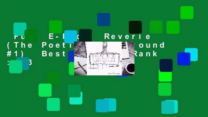 Full E-book  Reverie (The Poetic Underground #1)  Best Sellers Rank : #3