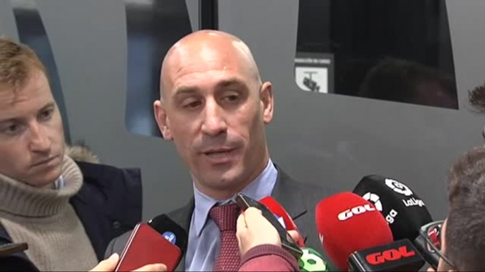 Rubiales sobre sus diferencias con Tebas: "Está nervioso porque unos amigos suyos sobornaron a miembros de FIFA"