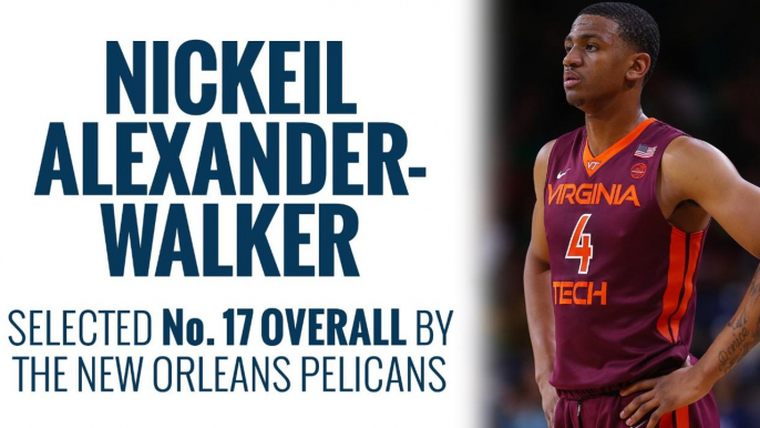 Pelicans select Nickeil Alexander-Walker in 2019 NBA Draft