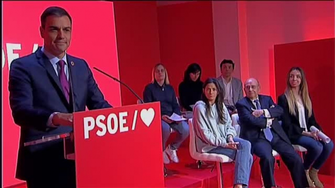 Sánchez manda un 'recado' a Ciudadanos: "Hay algunos que nos quieren poner un cordón sanitario"